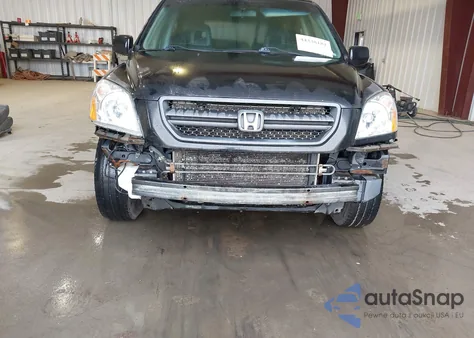 2004 Honda Pilot Ex-L из США, поврежденный, VIN 2HKYF18594H598315